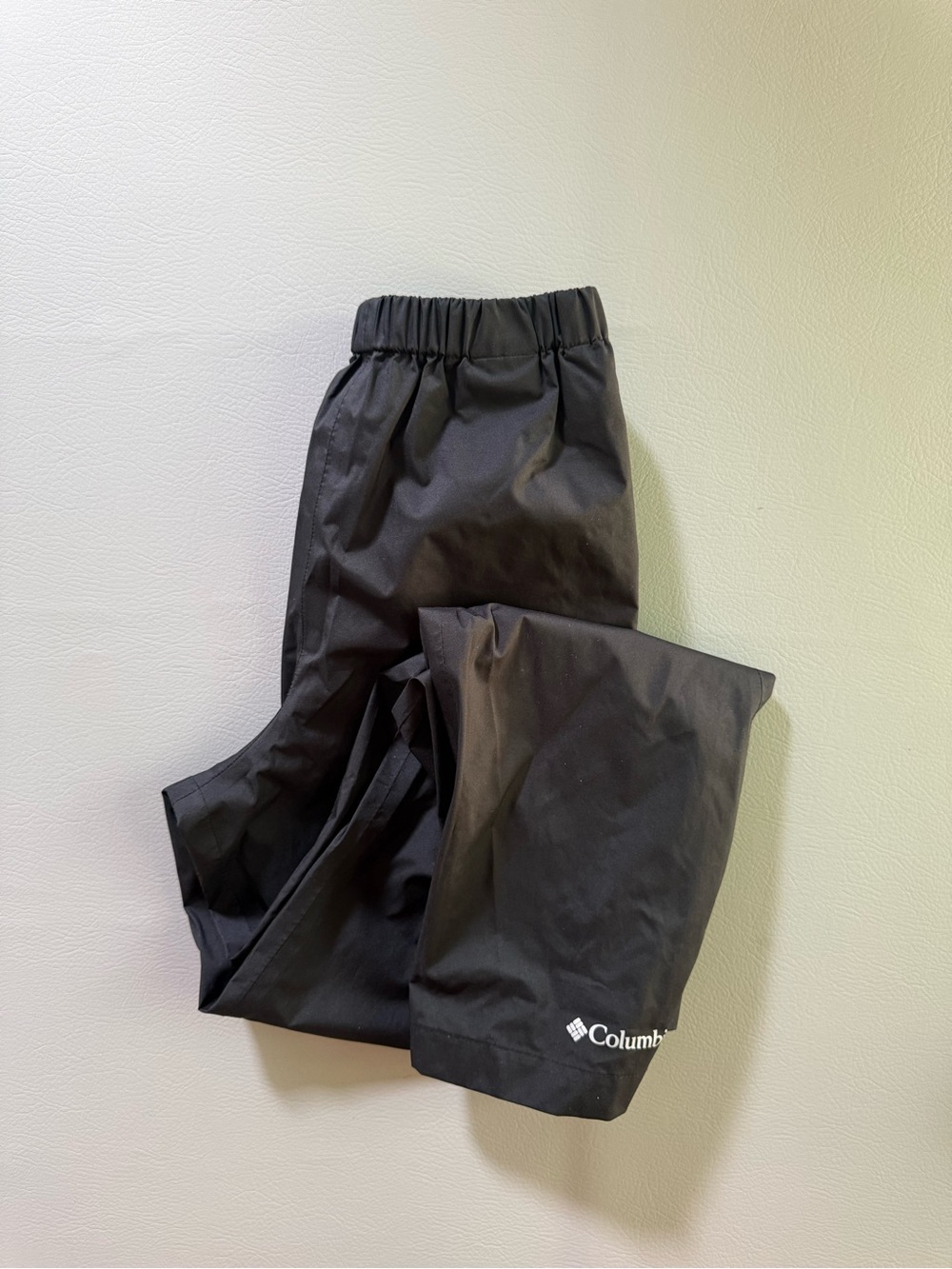 Columbia Kids Waterproof Trail Adventure Pants Size Medium Boys Girls Black